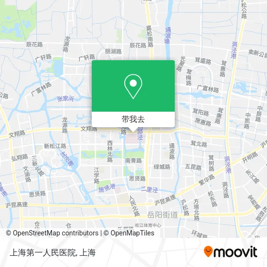 上海第一人民医院地图