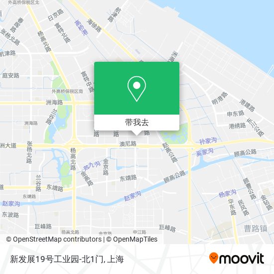 新发展19号工业园-北1门地图