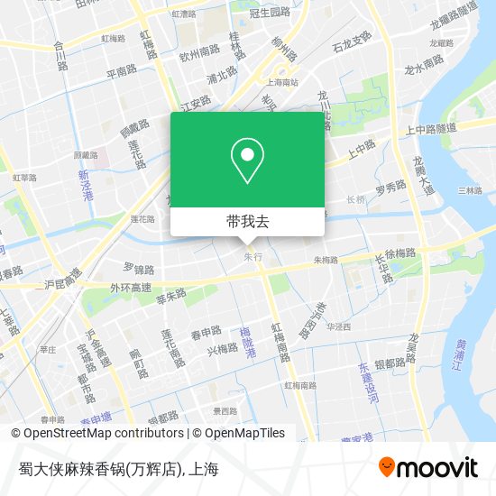 蜀大侠麻辣香锅(万辉店)地图