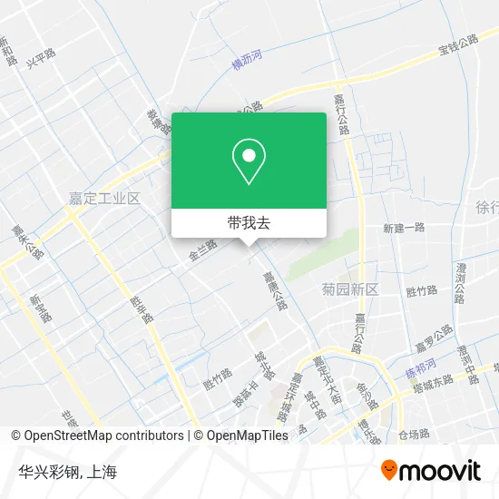 华兴彩钢地图