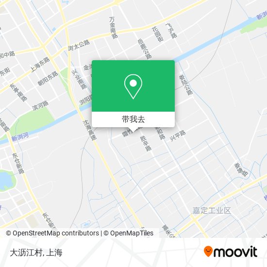 大沥江村地图