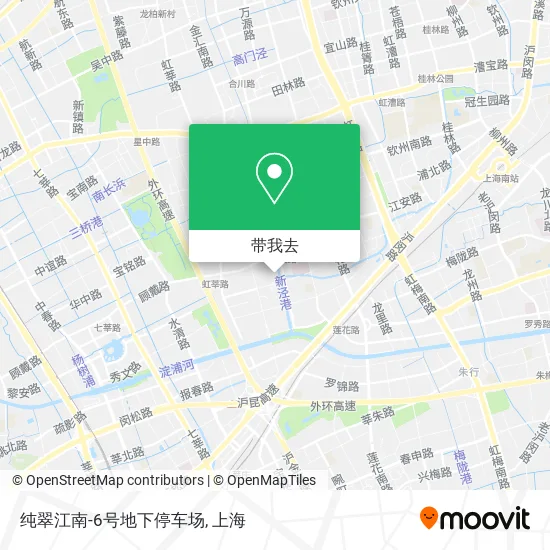 纯翠江南-6号地下停车场地图