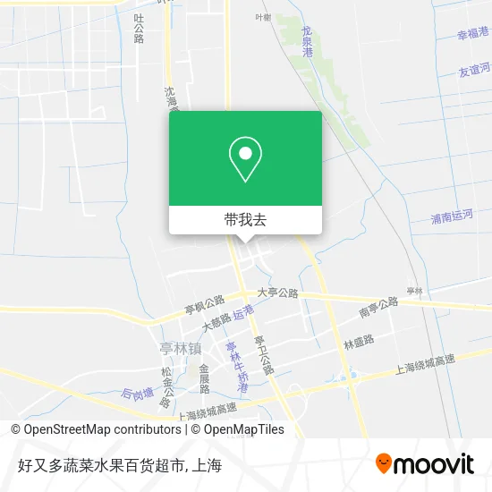 好又多蔬菜水果百货超市地图