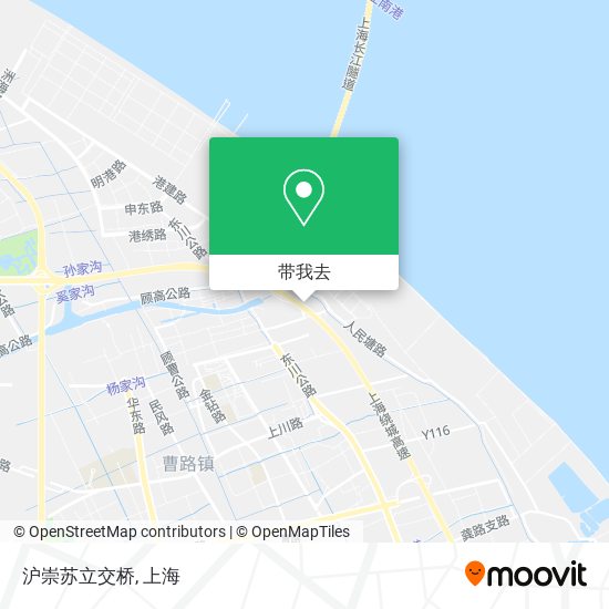 沪崇苏立交桥地图