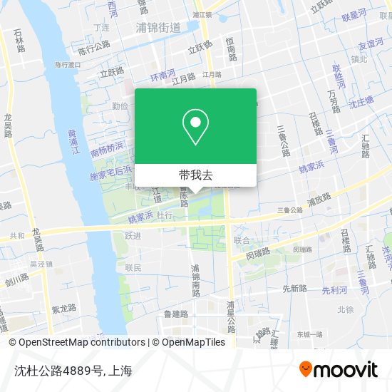 沈杜公路4889号地图