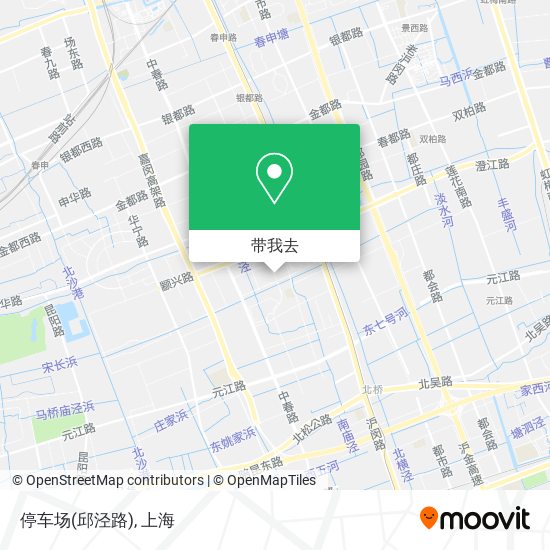 停车场(邱泾路)地图