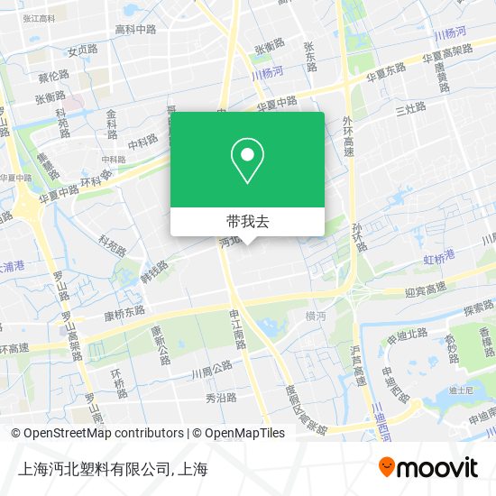 上海沔北塑料有限公司地图