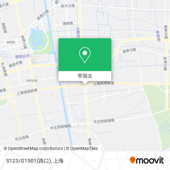 S123/G1501(路口)地图