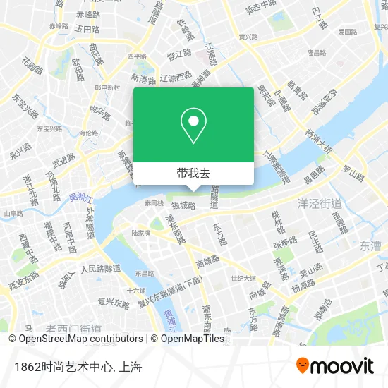 1862时尚艺术中心地图