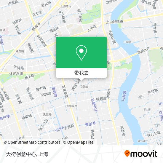 大衍创意中心地图