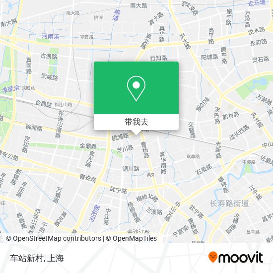车站新村地图