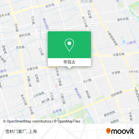 雪村门窗厂地图