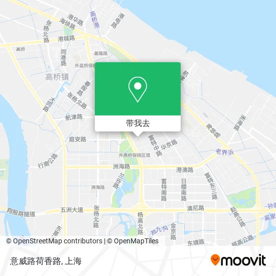 意威路荷香路地图