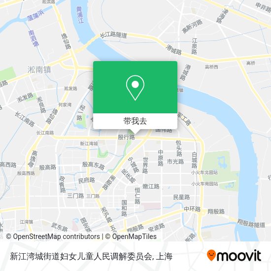 新江湾城街道妇女儿童人民调解委员会地图