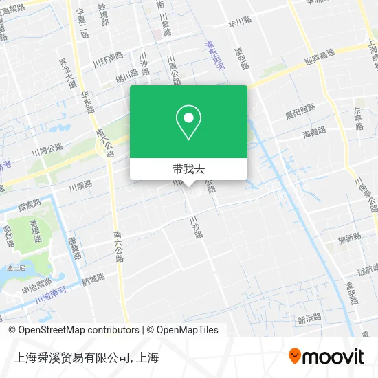 上海舜溪贸易有限公司地图