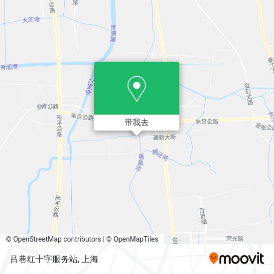 吕巷红十字服务站地图