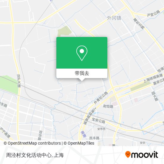 周泾村文化活动中心地图