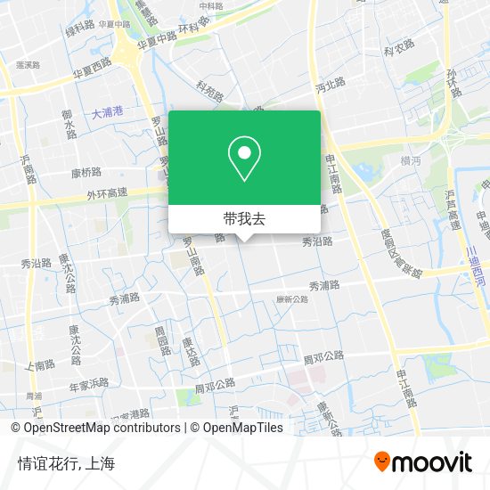 情谊花行地图