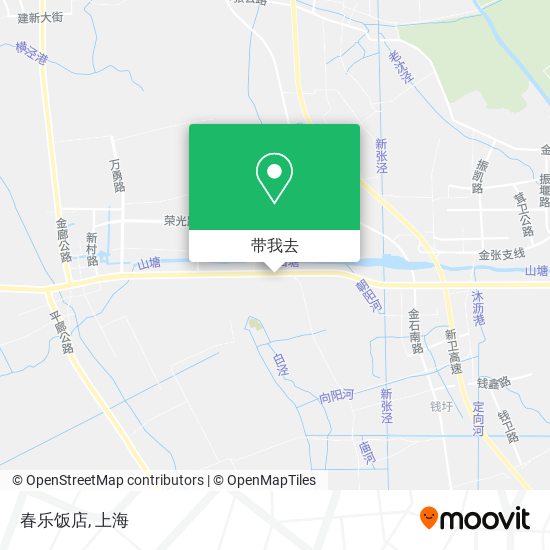 春乐饭店地图