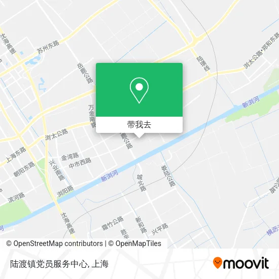 陆渡镇党员服务中心地图