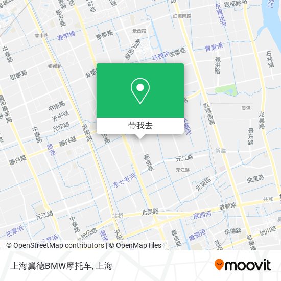 上海翼德BMW摩托车地图