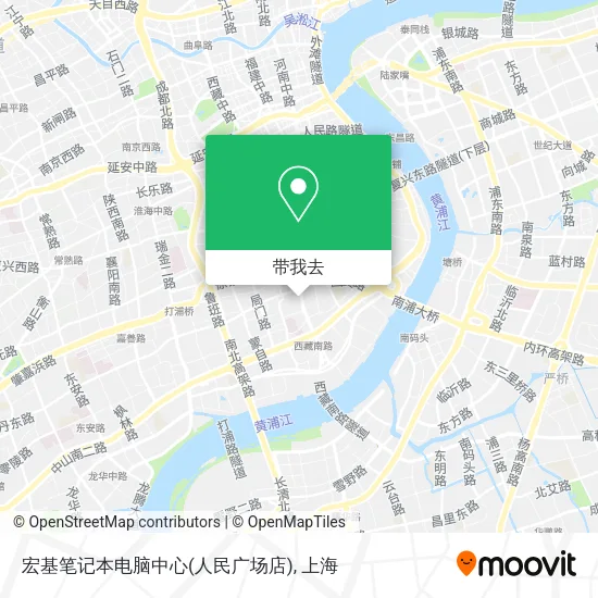 宏基笔记本电脑中心(人民广场店)地图