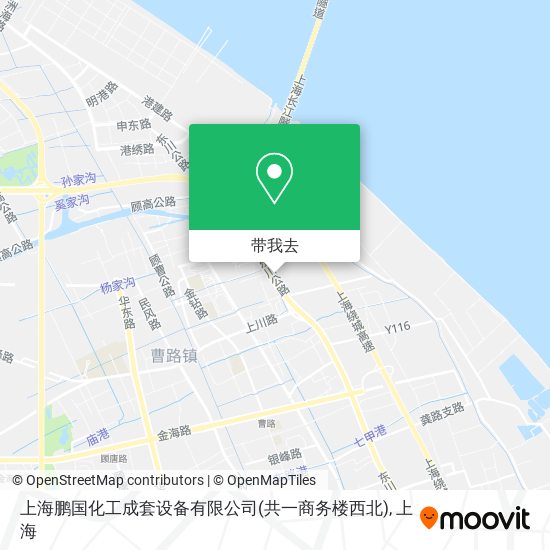 上海鹏国化工成套设备有限公司(共一商务楼西北)地图