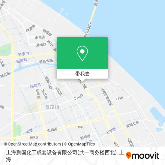 上海鹏国化工成套设备有限公司(共一商务楼西北)地图