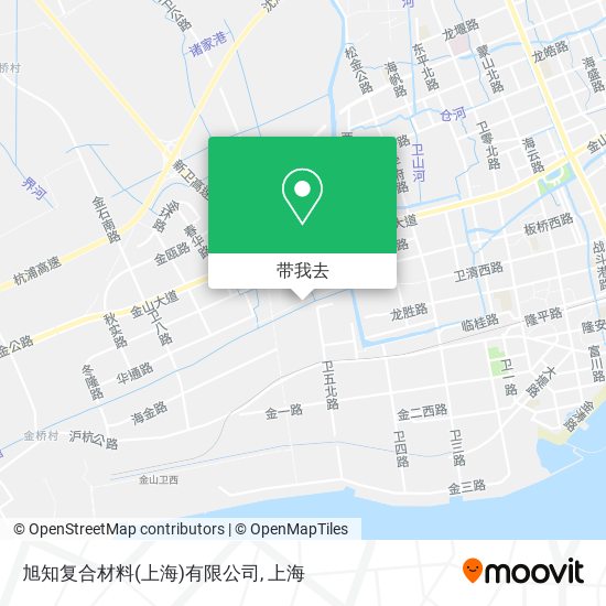 旭知复合材料(上海)有限公司地图
