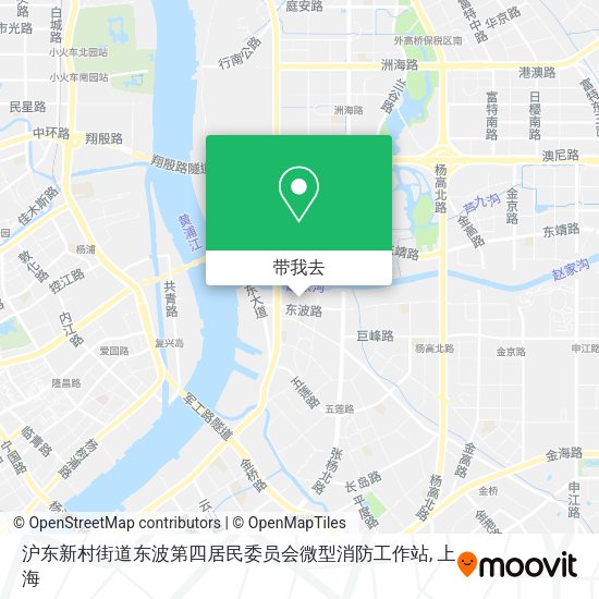 沪东新村街道东波第四居民委员会微型消防工作站地图