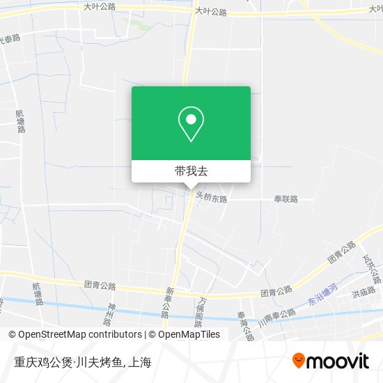 重庆鸡公煲·川夫烤鱼地图