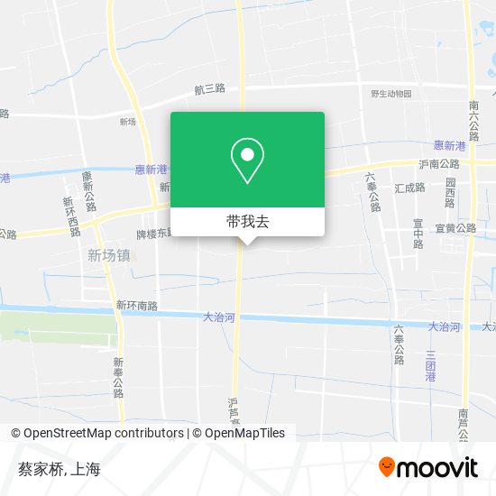 蔡家桥地图