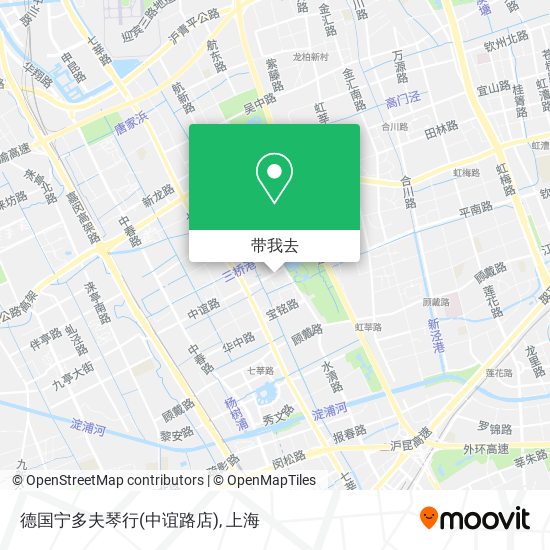 德国宁多夫琴行(中谊路店)地图