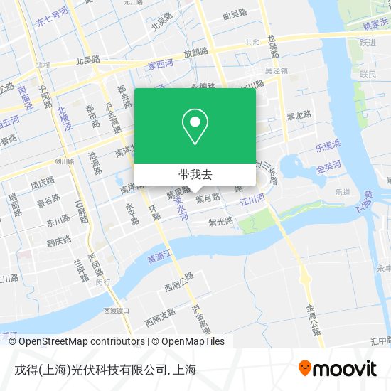 戎得(上海)光伏科技有限公司地图