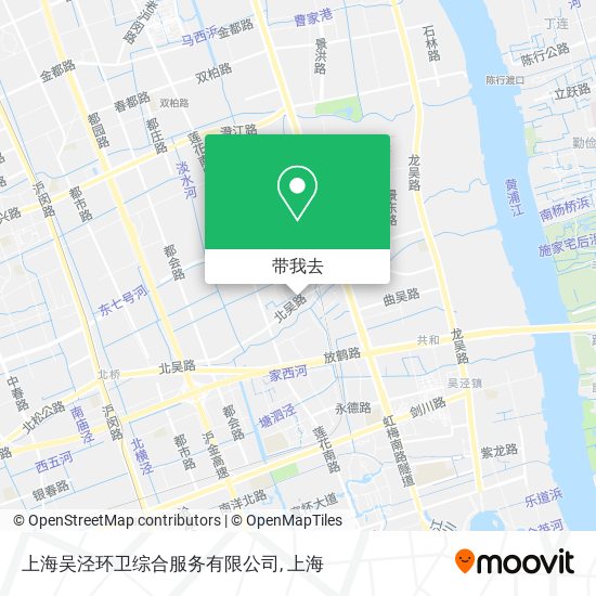 上海吴泾环卫综合服务有限公司地图