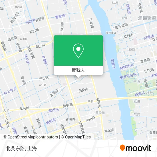 北吴东路地图