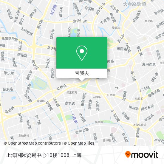 上海国际贸易中心10楼1008地图