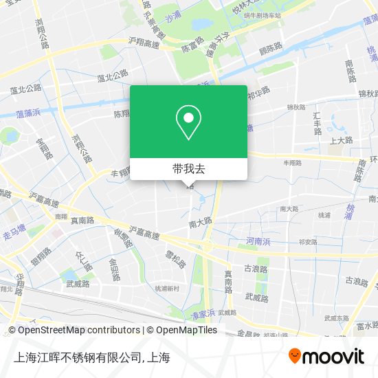 上海江晖不锈钢有限公司地图