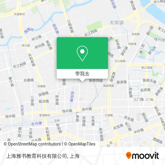 上海雅书教育科技有限公司地图