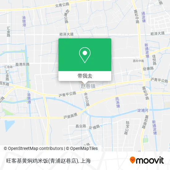 旺客基黄焖鸡米饭(青浦赵巷店)地图