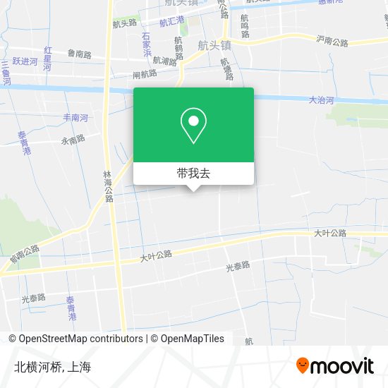 北横河桥地图