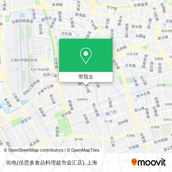 街电(佳思多食品料理超市金汇店)地图