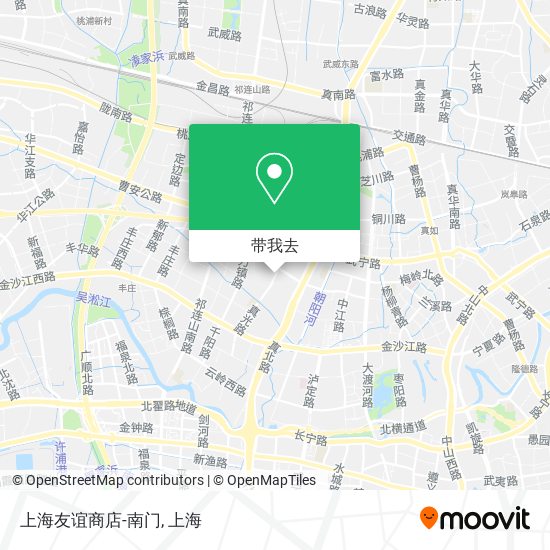 上海友谊商店-南门地图