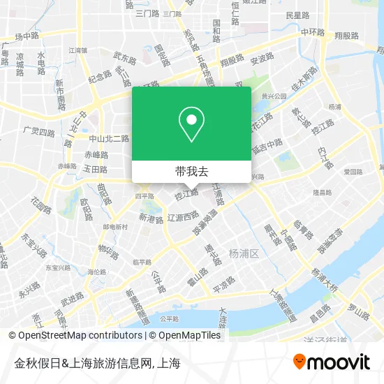 金秋假日&上海旅游信息网地图