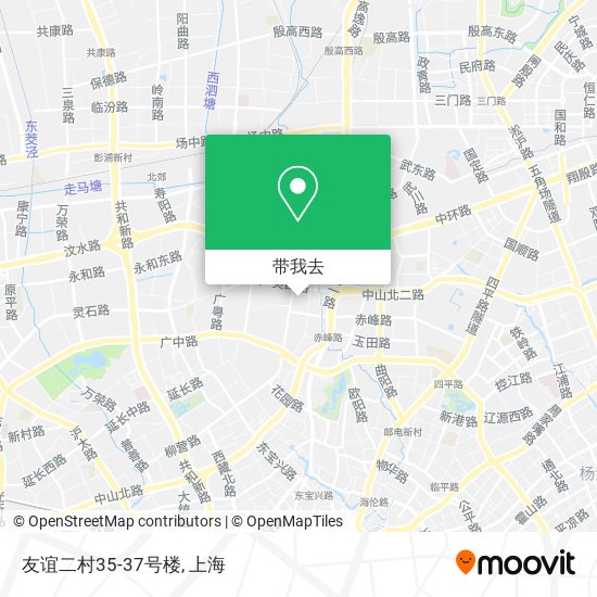 友谊二村35-37号楼地图