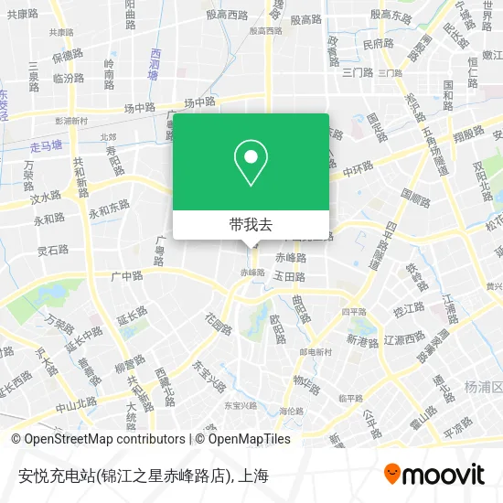 安悦充电站(锦江之星赤峰路店)地图