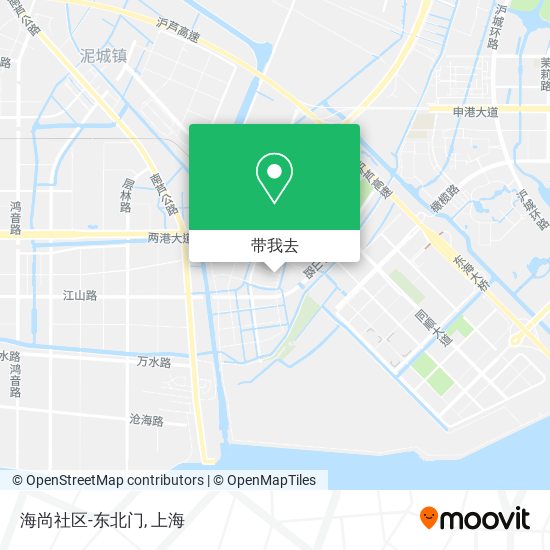 海尚社区-东北门地图