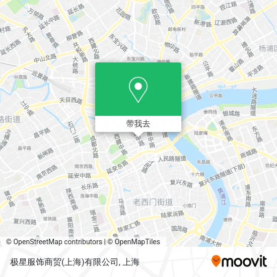 极星服饰商贸(上海)有限公司地图
