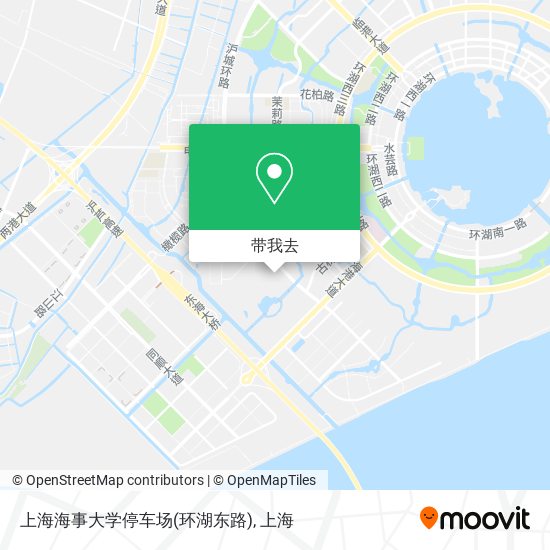 上海海事大学停车场(环湖东路)地图
