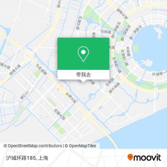 沪城环路185地图